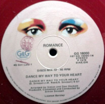 Romance - Dance My Way To Your Heart | G & G Records (GG 16000) - 5