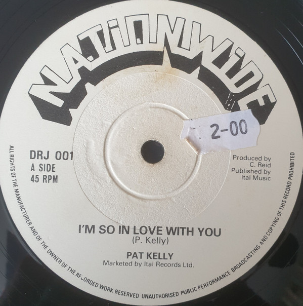 Pat Kelly / Trinity - I'm So In Love With You / Jammin' | Nationwide (DRJ 001) - main