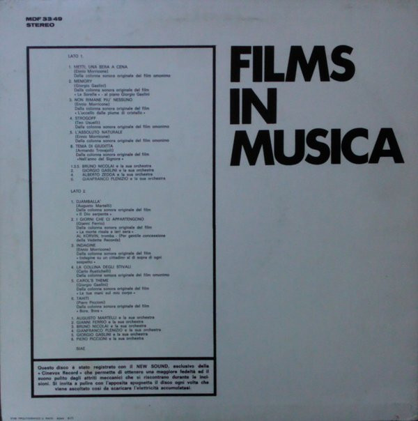 Films In Musica