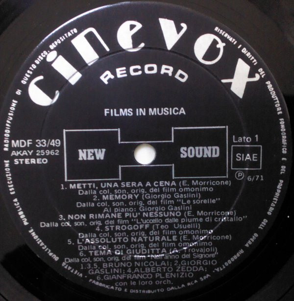 Films In Musica