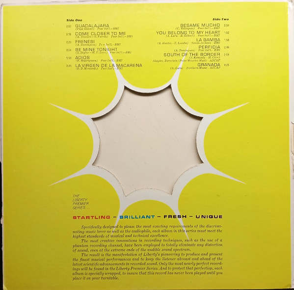 The 50 Guitars Of Tommy Garrett - 50 Guitars Go South Of The Border | Liberty (LSS. 14005) - 3 The 50 Guitars Of Tommy Garrett - 50 Guitars Go South Of The Border | Liberty (LSS. 14005) - 3
