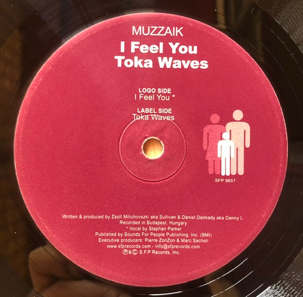 Muzzaik - I Feel You /  Toka Waves | SFP Records (SFP 9657) - 2