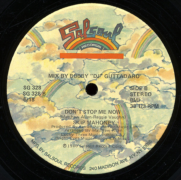 Skip Mahoney - Janice (Don't Be So Blind To Love) | Salsoul Records (SG 328) - 4 Skip Mahoney - Janice (Don't Be So Blind To Love) | Salsoul Records (SG 328) - 4