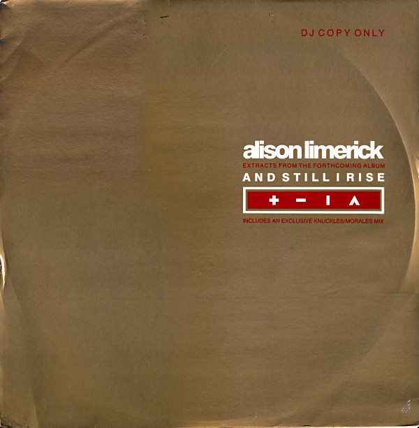 Alison Limerick - Extracts Taken From The Forthcoming Album And Still I Rise | Arista (AL1) - main