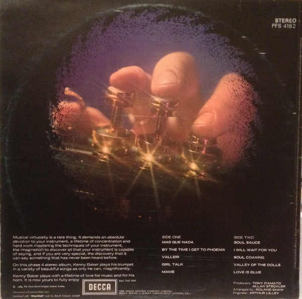 The Spectacular Trumpet Of Kenny Baker