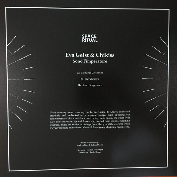 Eva Geist  &  Chikiss - Sono I'imperatore | Space Ritual (SR005) - 2