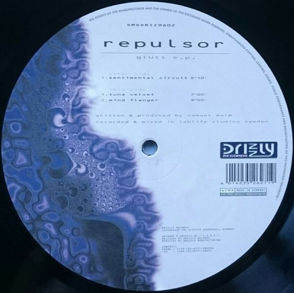 Repulsor - Glütt E.P. | Drizzly (DRIZ9602)