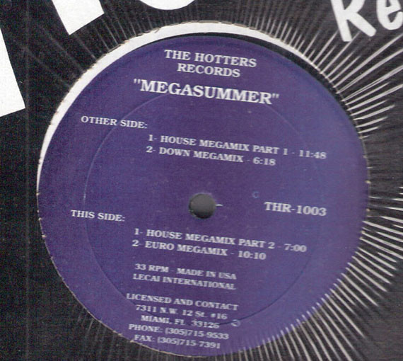 Various - Megasummer | The Hotter Records (THR-1003) - main