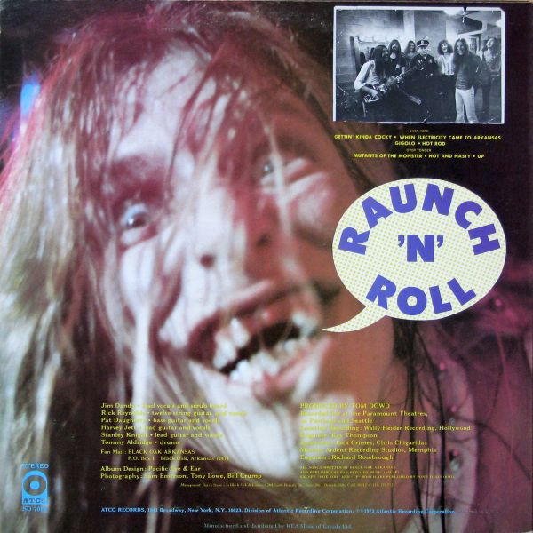 Black Oak Arkansas - Raunch 'N' Roll Live | ATCO Records (SD 7019) - 2 Black Oak Arkansas - Raunch 'N' Roll Live | ATCO Records (SD 7019) - 2