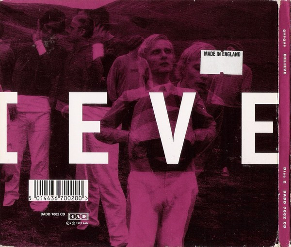 GusGus - Believe | 4AD (BADD 7002 CD) - 2
