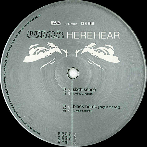 Josh Wink - Herehear | Columbia (C2 67850) - 9 Josh Wink - Herehear | Columbia (C2 67850) - 9