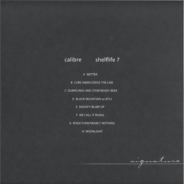 Calibre - Shelflife 7 | Signature Records (SIGLP017) - 2 Calibre - Shelflife 7 | Signature Records (SIGLP017) - 2