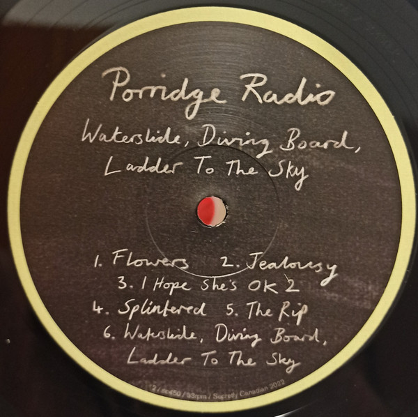 Porridge Radio - Waterslide, Diving Board, Ladder To The Sky | Secretly Canadian (SC450) - 4 Porridge Radio - Waterslide, Diving Board, Ladder To The Sky | Secretly Canadian (SC450) - 4