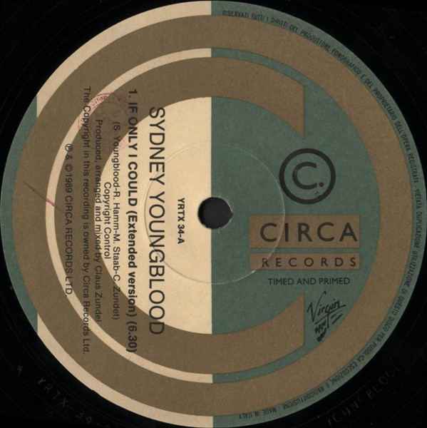 Sydney Youngblood - If Only I Could | Circa (YRTX 34) - 3 Sydney Youngblood - If Only I Could | Circa (YRTX 34) - 3