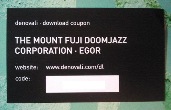 The Mount Fuji Doomjazz Corporation - Егор (Egor) | Denovali Records (DEN0125) - 11 The Mount Fuji Doomjazz Corporation - Егор (Egor) | Denovali Records (DEN0125) - 11