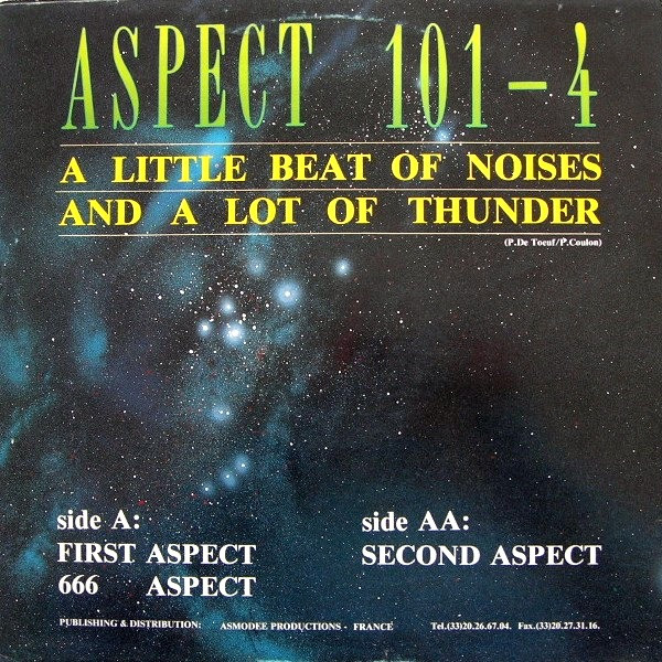 Aspect 101-4 - A Little Beat Of Noises And A Lot Of Thunder | Asmodee Productions (APM 3) - 2 Aspect 101-4 - A Little Beat Of Noises And A Lot Of Thunder | Asmodee Productions (APM 3) - 2