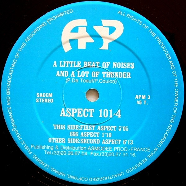 Aspect 101-4 - A Little Beat Of Noises And A Lot Of Thunder | Asmodee Productions (APM 3) - 3 Aspect 101-4 - A Little Beat Of Noises And A Lot Of Thunder | Asmodee Productions (APM 3) - 3