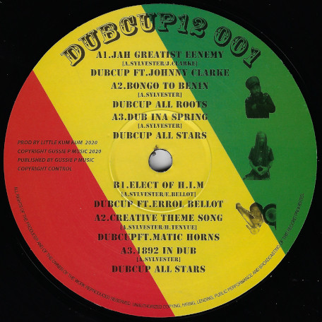 Johnny Clarke / Errol Bellot - Jah Greatist Enemy / Elect Of H.I.M. | Sip A Cup Records (DUBCUP12001) - 2