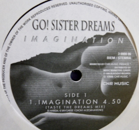 Go! Sister Dreams - Imagination | CNR Music France (3 0000 86) - 3 Go! Sister Dreams - Imagination | CNR Music France (3 0000 86) - 3