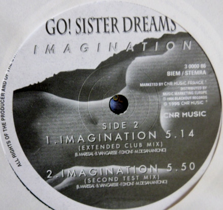 Go! Sister Dreams - Imagination | CNR Music France (3 0000 86) - 4 Go! Sister Dreams - Imagination | CNR Music France (3 0000 86) - 4
