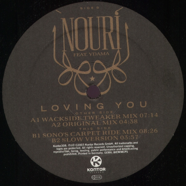 Nouri Feat. Ydama - Loving You | Kontor Records (Kontor308) - 3 Nouri Feat. Ydama - Loving You | Kontor Records (Kontor308) - 3