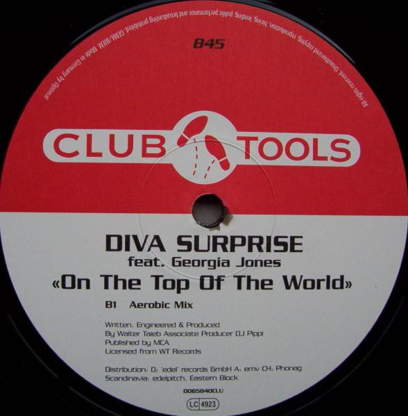 Diva Surprise feat. Georgia Jones - On The Top Of The World | Club Tools (0065840CLU) - 2 Diva Surprise feat. Georgia Jones - On The Top Of The World | Club Tools (0065840CLU) - 2