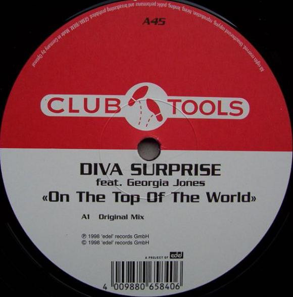 Diva Surprise feat. Georgia Jones - On The Top Of The World | Club Tools (0065840CLU) - main Diva Surprise feat. Georgia Jones - On The Top Of The World | Club Tools (0065840CLU) - main