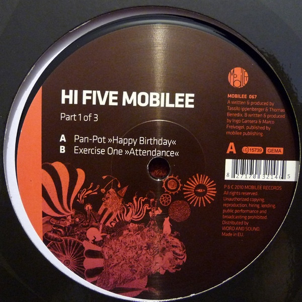 Various - Hi Five Mobilee Part 1 Of 3 | Mobilee (MOBILEE 067) - main