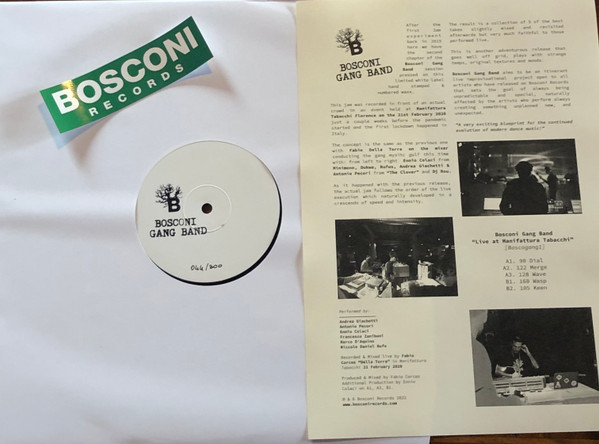 Bosconi Gang Band - Live At Manifattura Tabacchi | Bosconi Records (BoscoGang1) - 3