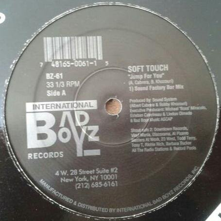 Soft Touch - Jump For You | International Bad Boyz Records (BZ-61) - main