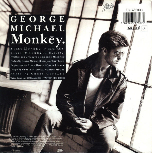 George Michael - Monkey | Epic (EPC 651700 7) - 2