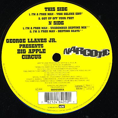 George Llanes Jr. - Big Apple Circus | Narcotic (0084050 DEA) - main