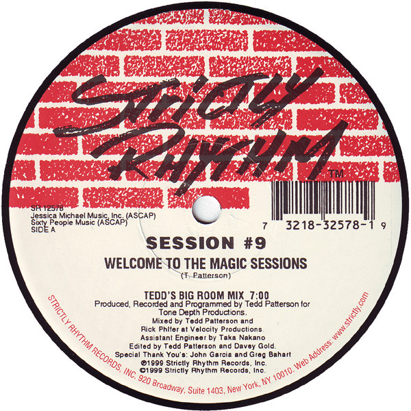 Session #9 - Welcome To The Magic Sessions | Strictly Rhythm (SR 12578)