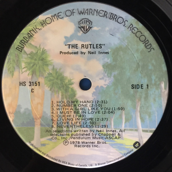 The Rutles - The Rutles | Warner Bros. Records (HS 3151) - 3 The Rutles - The Rutles | Warner Bros. Records (HS 3151) - 3