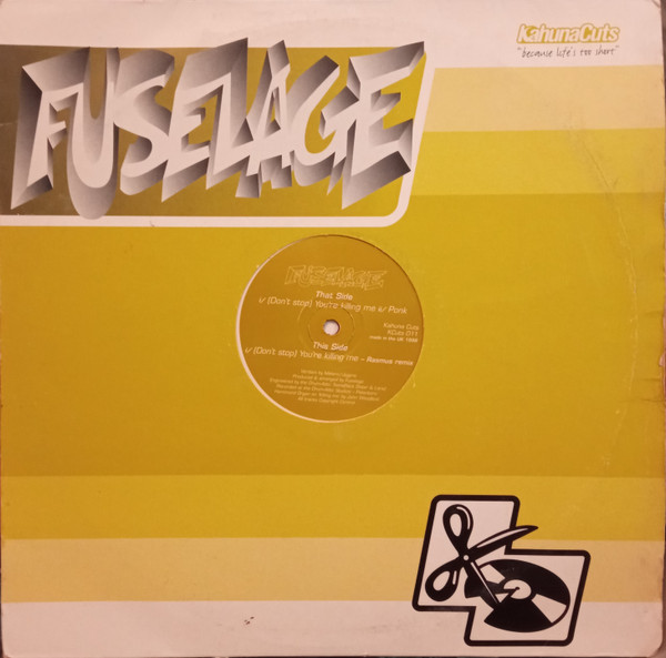 Fuselage - Ponk Ruck | Kahuna Cuts (KCUTS011) - 3 Fuselage - Ponk Ruck | Kahuna Cuts (KCUTS011) - 3