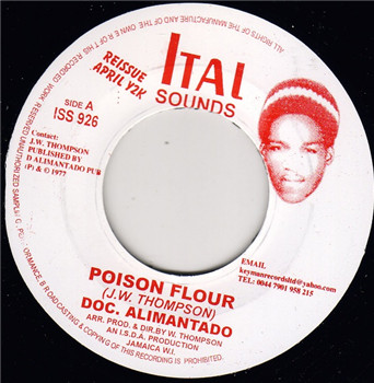 Doc. Alimantado - Poison Flour / I Shall Fear No Evil | Ital Sounds (ISS 926) - main