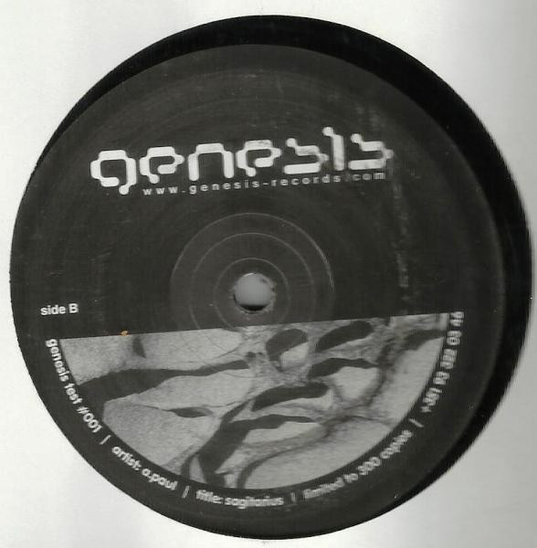 A. Paul - Sagitarius | Genesis Records (Genesis Test #001) - 2