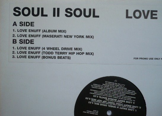Soul II Soul - Love Enuff | Virgin (VSTDJ 1527) - 4