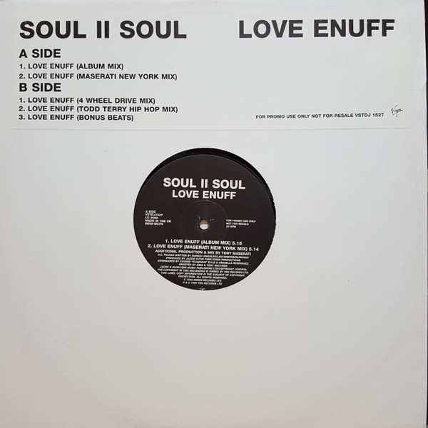 Soul II Soul - Love Enuff | Virgin (VSTDJ 1527) - 3