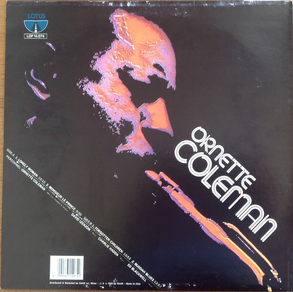 Ornette Coleman - The Unprecedented Music Of Ornette Coleman | Lotus (LOP 14.074) - 2