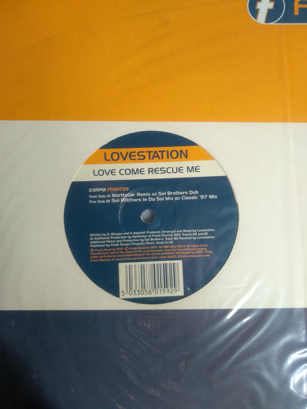 Lovestation - Love Come Rescue Me | Fresh (FRSHT59) - main Lovestation - Love Come Rescue Me | Fresh (FRSHT59) - main