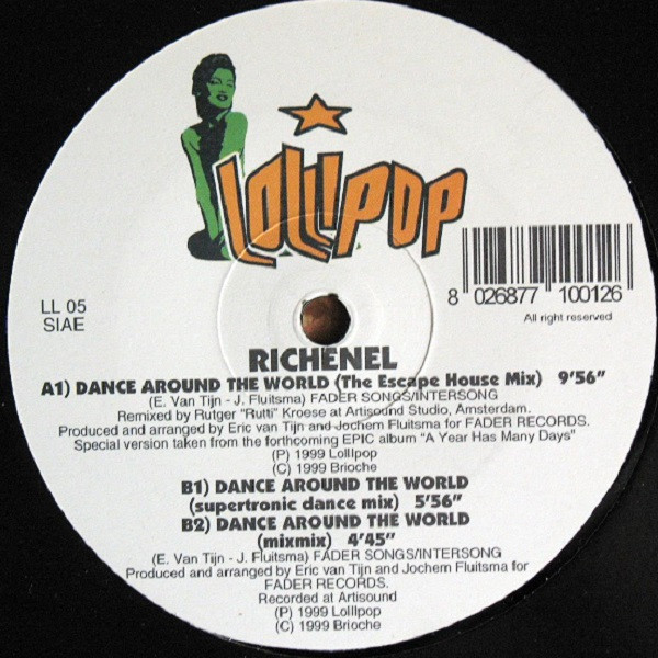 Richenel - Dance Around The World | Lollipop (LL 05) - 3