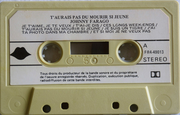 Johnny Farago - T'aurais Pas Dû Mourir Si Jeune | Franco (FR4-49013) - 3 Johnny Farago - T'aurais Pas Dû Mourir Si Jeune | Franco (FR4-49013) - 3