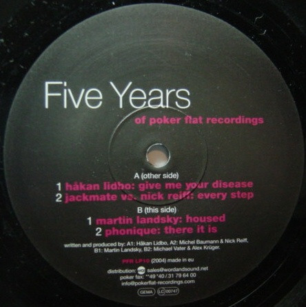 Five Years Of Poker Flat Recordings