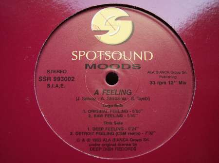Moods - A Feeling | Spotsound Records (SSR 993002)