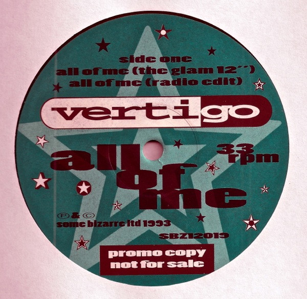 Vertigo - All Of Me | Some Bizzare (SBZ 12019R)