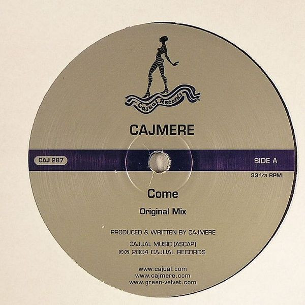 Cajmere - Come | Cajual Records (CAJ 287) - main Cajmere - Come | Cajual Records (CAJ 287) - main