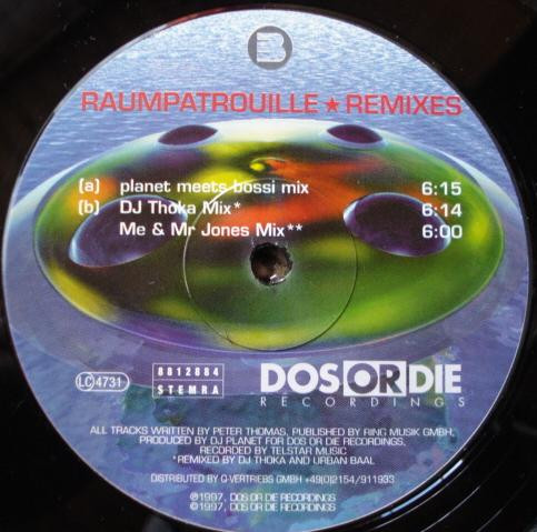 Kosmonova - Raumpatrouille (Remixes) | Dos Or Die Recordings (DOS 048) - 2