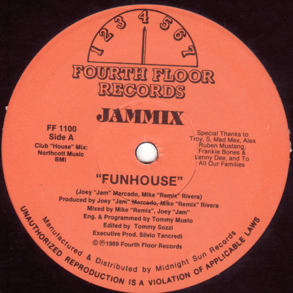 Jammix - Funhouse | Fourth Floor Records (FF 1100) - main Jammix - Funhouse | Fourth Floor Records (FF 1100) - main