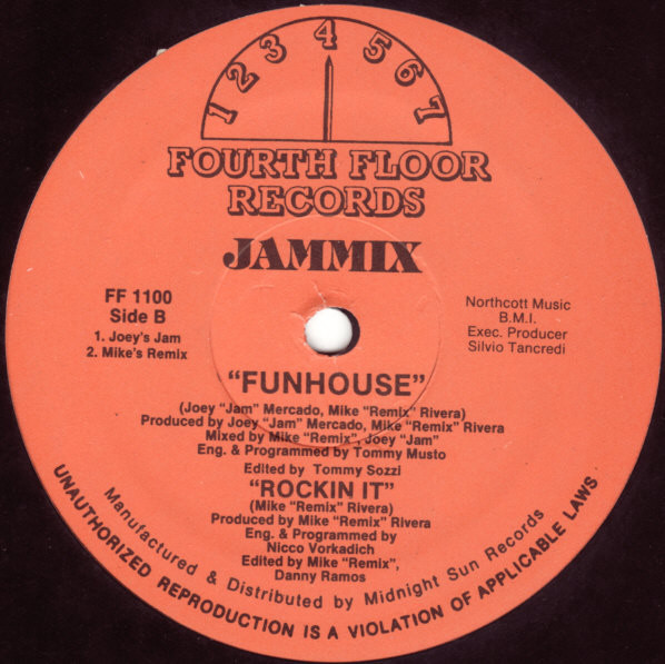 Jammix - Funhouse | Fourth Floor Records (FF 1100) - 2 Jammix - Funhouse | Fourth Floor Records (FF 1100) - 2